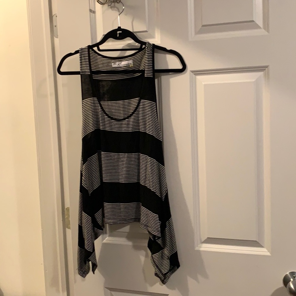 Super Unique black and white tank